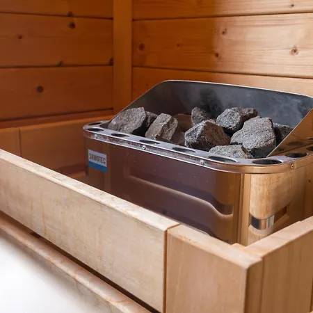 بيت للعطل Ruebezahl Am Mueggelsee, Haus 19 Mis Tel Mit Eigener Sauna, Idealer Ort Fuer Natur- Und Erholungssuchende, Fuer Radfahrer Und Familien Mit Kindern